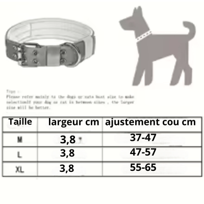 Collier chien-TacticK9