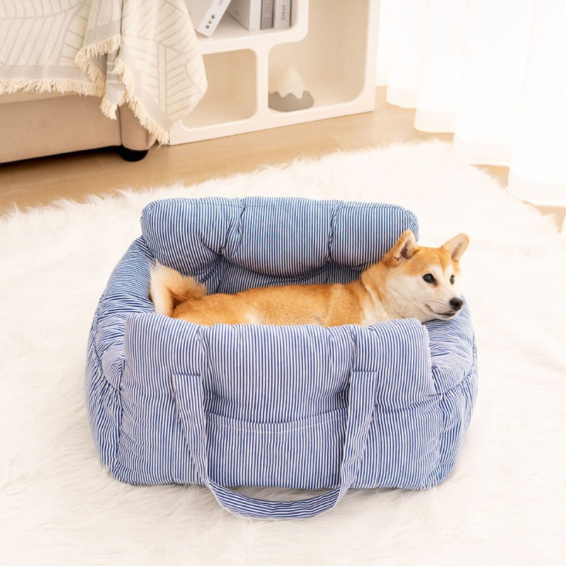 SIEGE AUTO CHIEN-BLEU