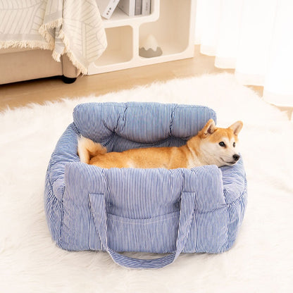 SIEGE AUTO CHIEN-BLEU