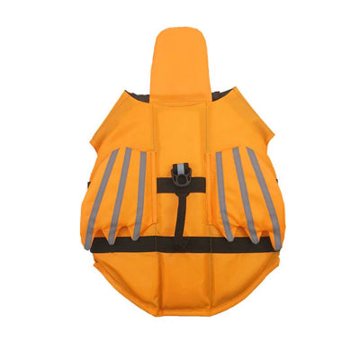 Gilet de sauvetage chien orange