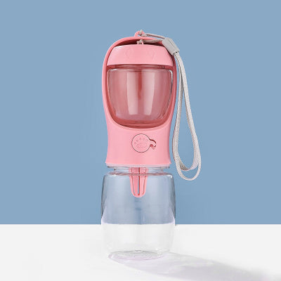 Gourde pour chien rose