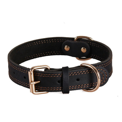 Collier chien-CUIR