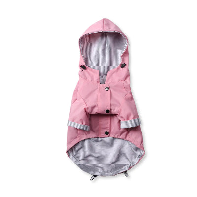 IMPERMEABLE POUR CHIEN ROSE