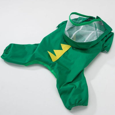 Imperméable chien-COLORÉ VERT