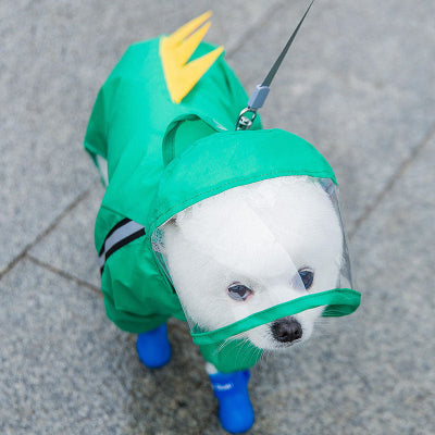 Imperméable chien-COLORÉ