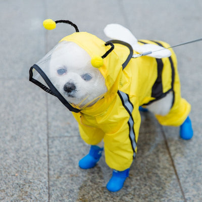 Imperméable chien-COLORÉ