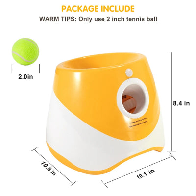 DIMENSION POUR LE LANCEUR DE BALLE AUTOMATIQUE