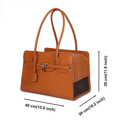 SAC DE TRANSPORT CHIEN-CUIR DIMENSION