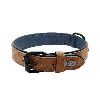Collier cuir chien - Fun en chien