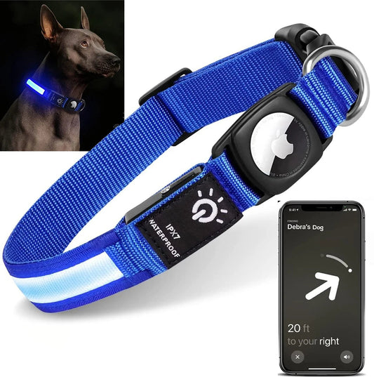 collier gps pour chien - LED - Fun en chien
