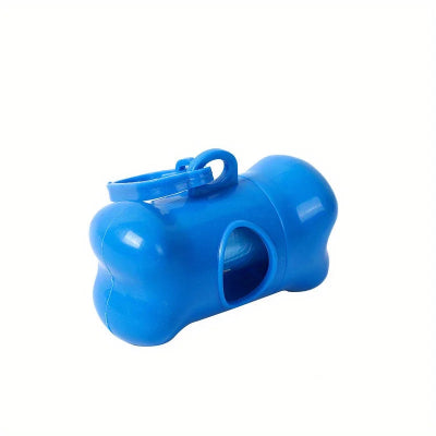 distributeur sac à crottes -RECHARGEABLE BLEU