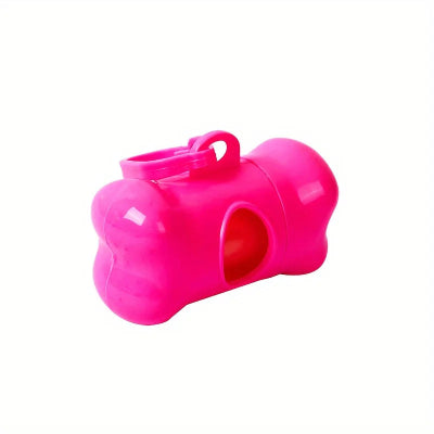 distributeur sac à crottes -RECHARGEABLE ROSE