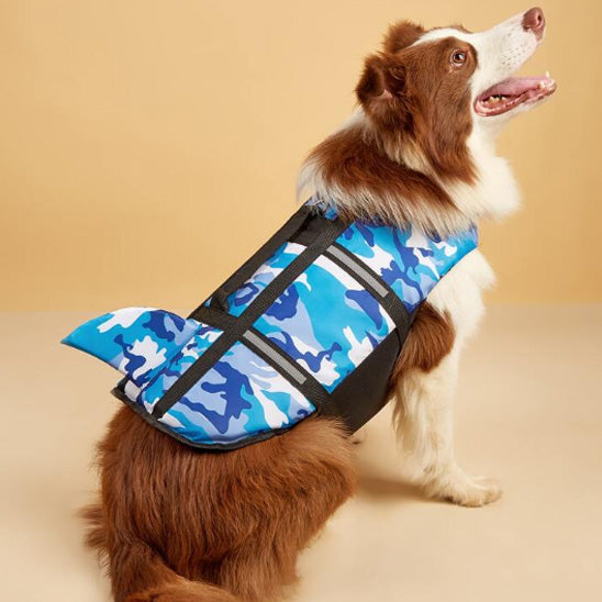 Gilet de sauvetage pour chien-REQUIN