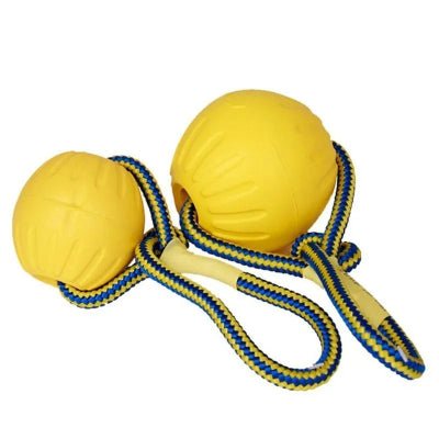 Jouet chien indestructible-JAUNE