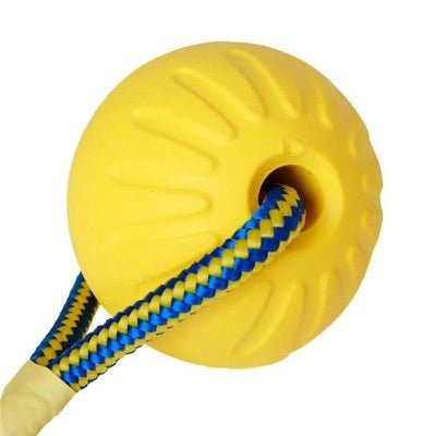 Jouet chien indestructible-JAUNE