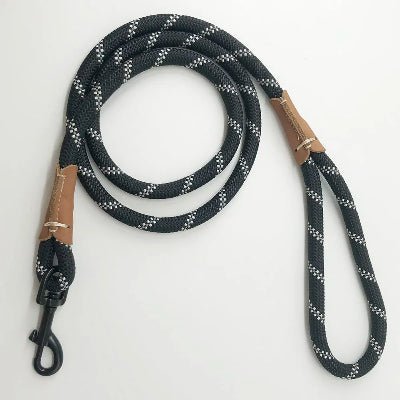 Longe pour chien - NOIR ET BLANC - Fun en chien