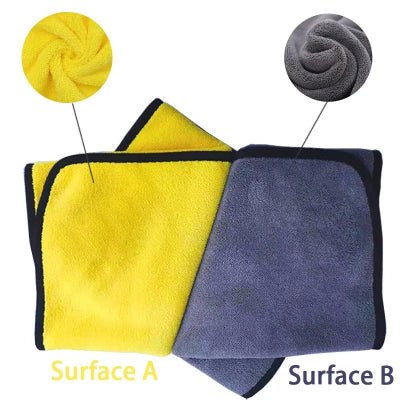 Peignoir pour chien - JAUNE - Fun en chien
