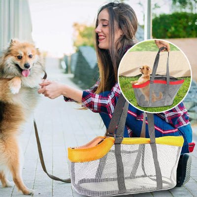 Sac de transport chien - VENTILÉ - Fun en chien