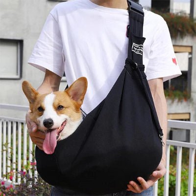 Sac pour transporter chien - NOIR - Fun en chien