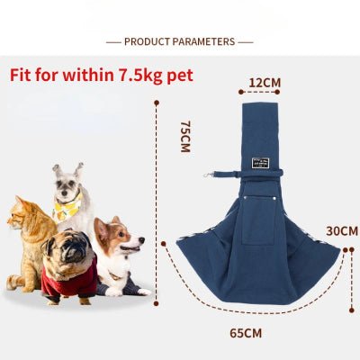 Sac pour transporter chien - NOIR - Fun en chien